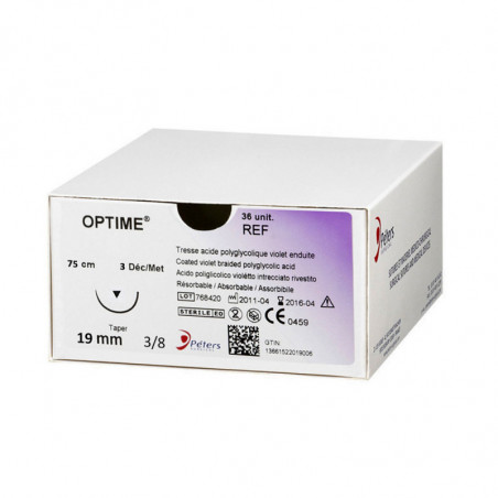 Sutures Optime Résorbable - Peters